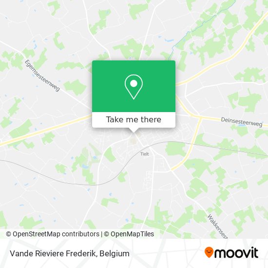 Vande Rieviere Frederik plan