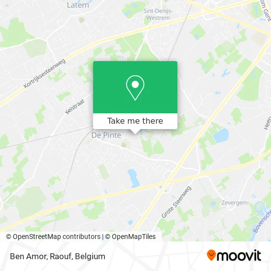 Ben Amor, Raouf map