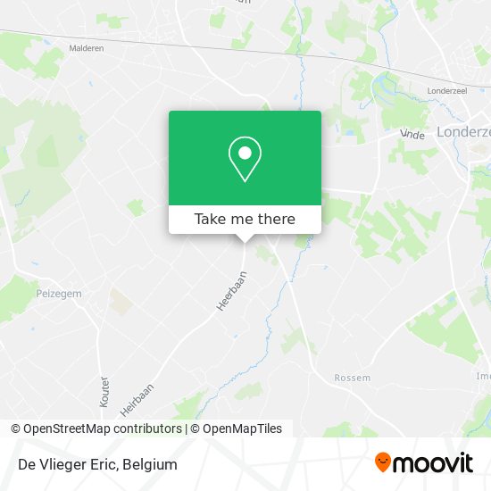 De Vlieger Eric map