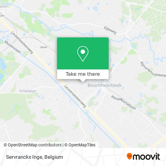 Servranckx Inge map