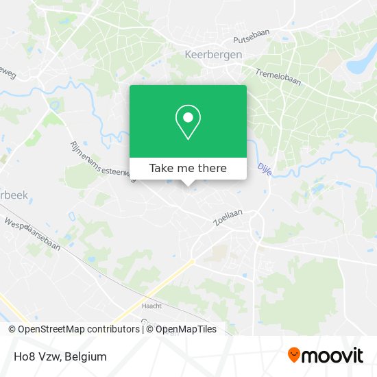 Ho8 Vzw map