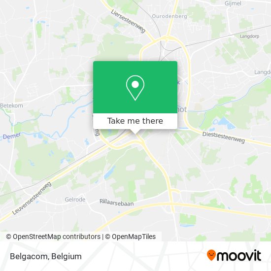 Belgacom map