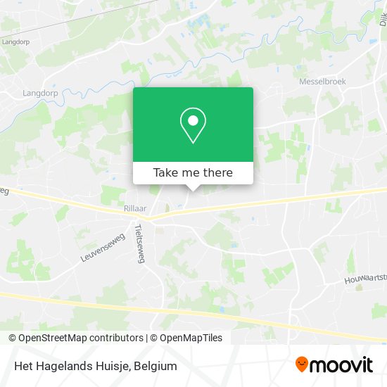 Het Hagelands Huisje plan