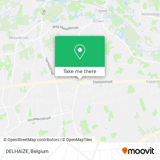 DELHAIZE map