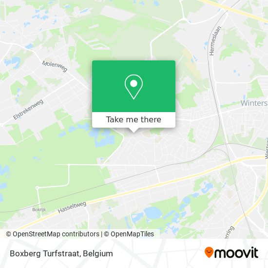 Boxberg Turfstraat map