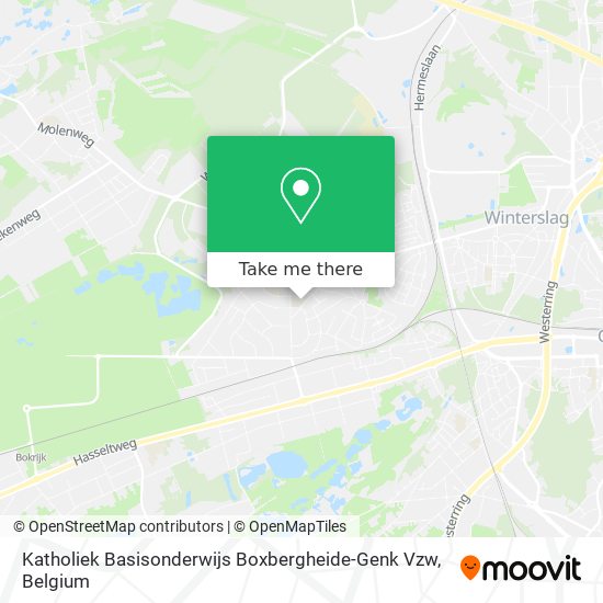 Katholiek Basisonderwijs Boxbergheide-Genk Vzw plan