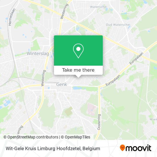 Wit-Gele Kruis Limburg Hoofdzetel map