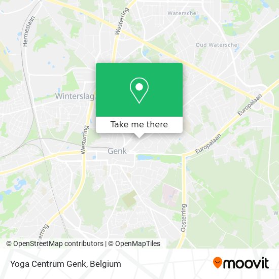 Yoga Centrum Genk map