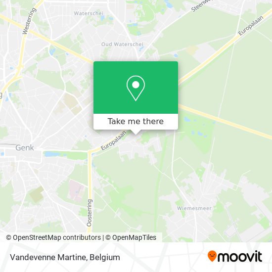 Vandevenne Martine map