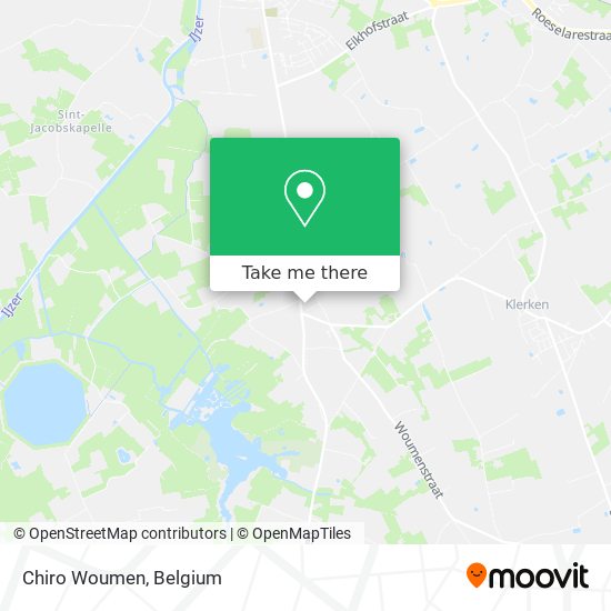 Chiro Woumen map