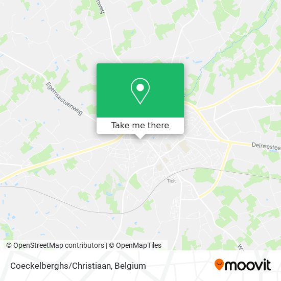 Coeckelberghs/Christiaan map