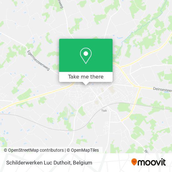 Schilderwerken Luc Duthoit map