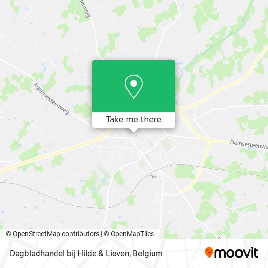 Dagbladhandel bij Hilde & Lieven map