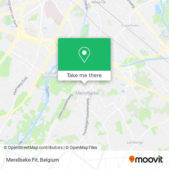 Merelbeke Fit map