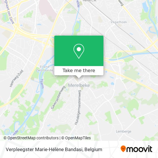 Verpleegster Marie-Hélène Bandasi plan