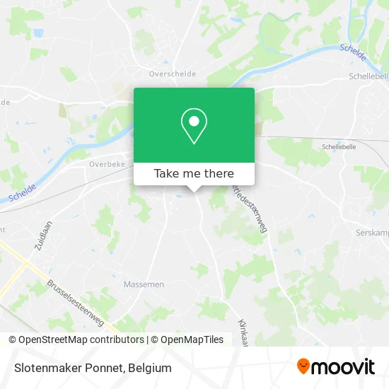 Locksmith Ponnet map