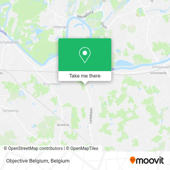 Objective Belgium map