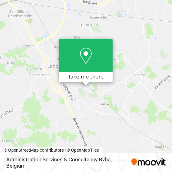 Administration Services & Consultancy Bvba map