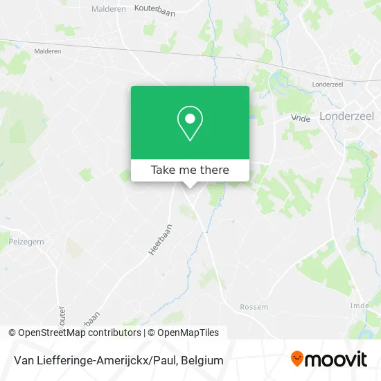Van Liefferinge-Amerijckx/Paul map