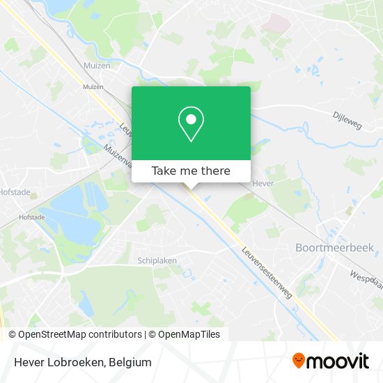 Hever Lobroeken map