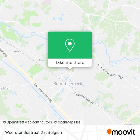 Weerstandsstraat 27 plan