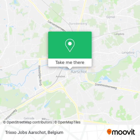 Trixxo Jobs Aarschot map