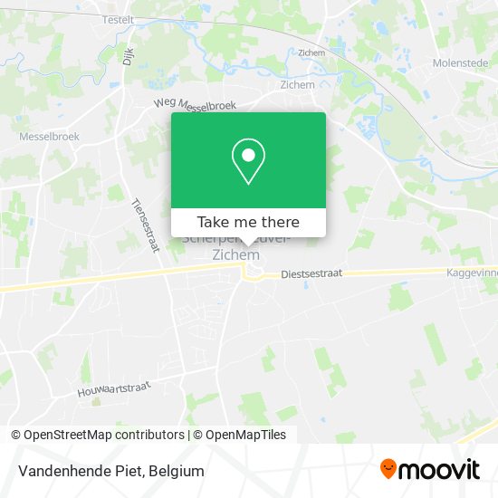 Vandenhende Piet map