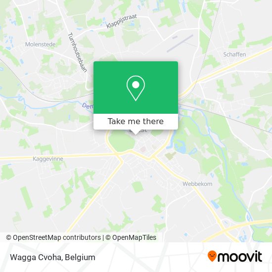 Wagga Cvoha map