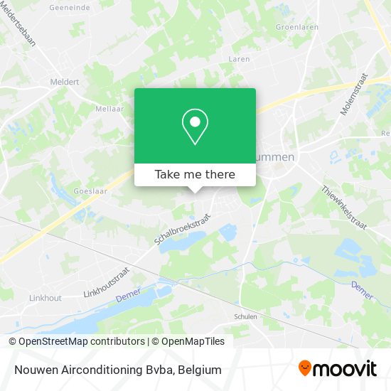 Nouwen Airconditioning Bvba map