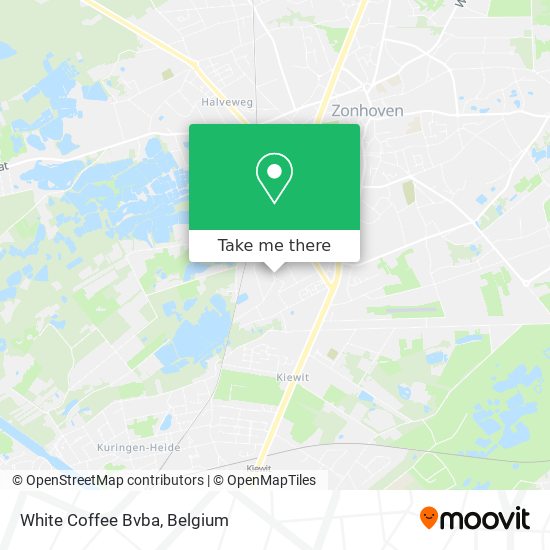 White Coffee Bvba map