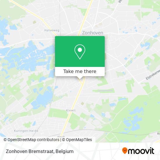 Zonhoven Bremstraat plan