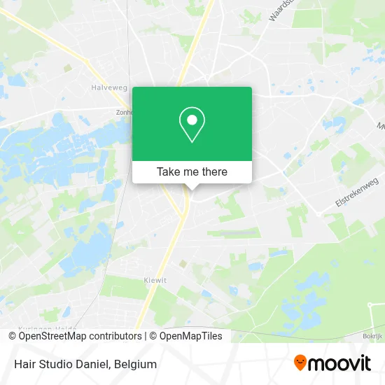 Hair Studio Daniel map