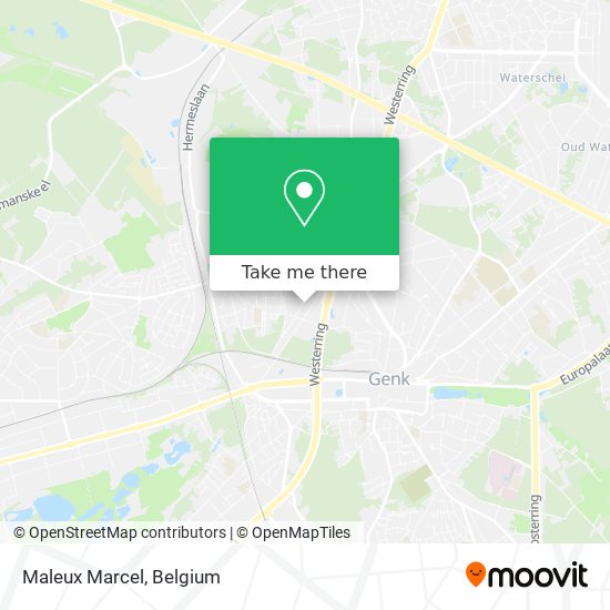 Maleux Marcel map