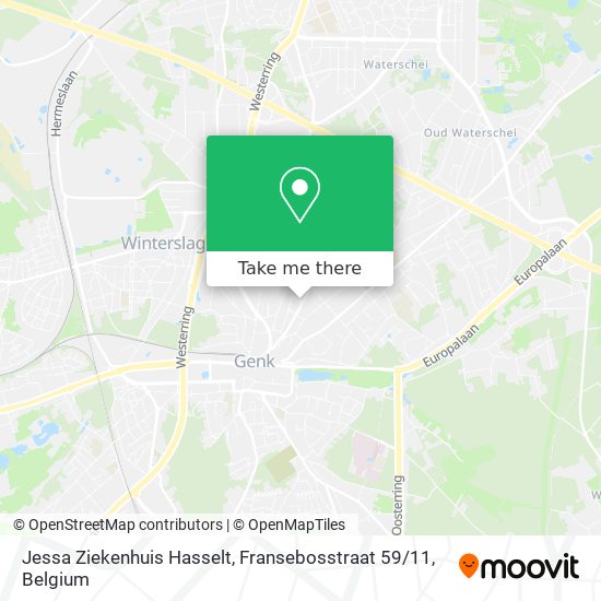 Jessa Ziekenhuis Hasselt, Fransebosstraat 59 / 11 map