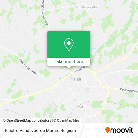 Electro Vandevoorde Marnix map