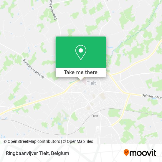 Ringbaanvijver Tielt plan