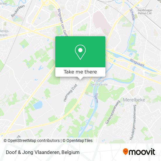 Doof & Jong Vlaanderen map