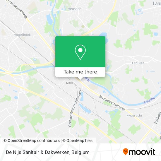 De Nijs Sanitair & Dakwerken map