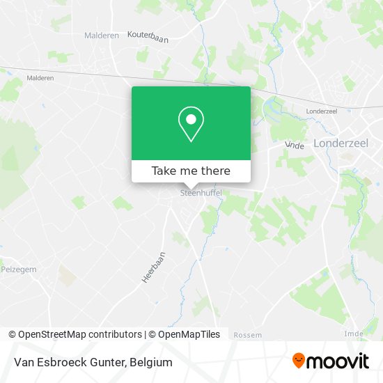 Van Esbroeck Gunter map