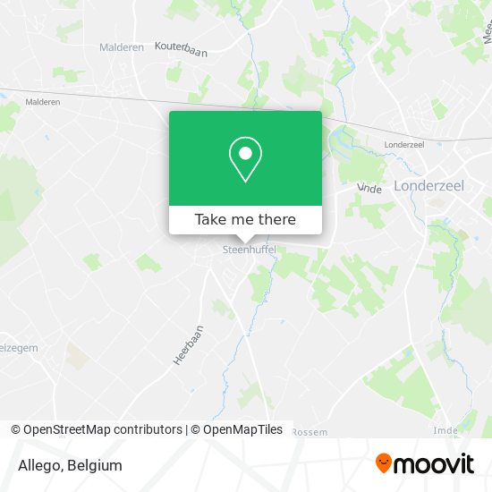 Allego map