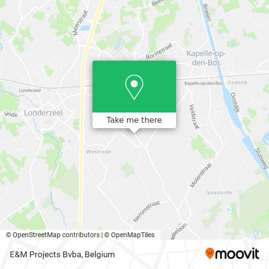 E&M Projects Bvba plan