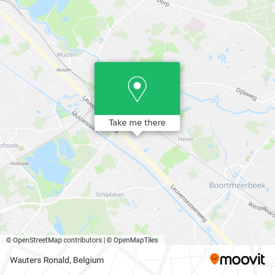 Wauters Ronald map