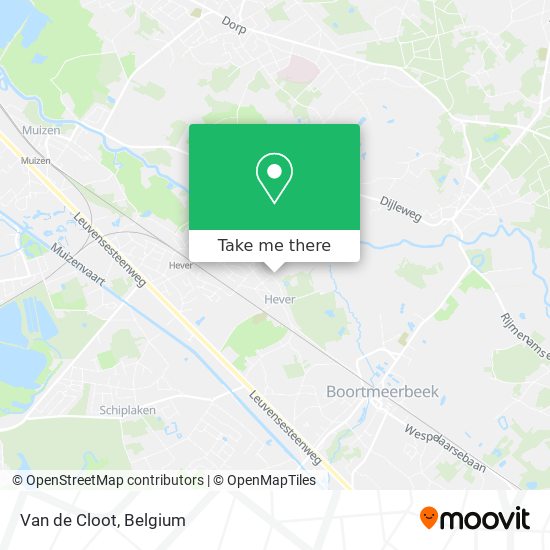 Van de Cloot map