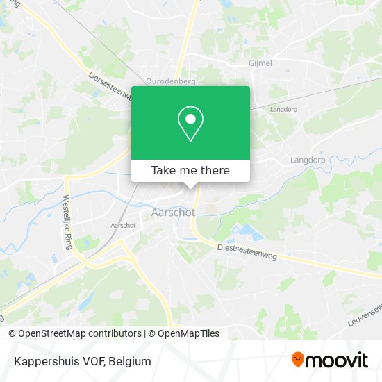 Kappershuis VOF map