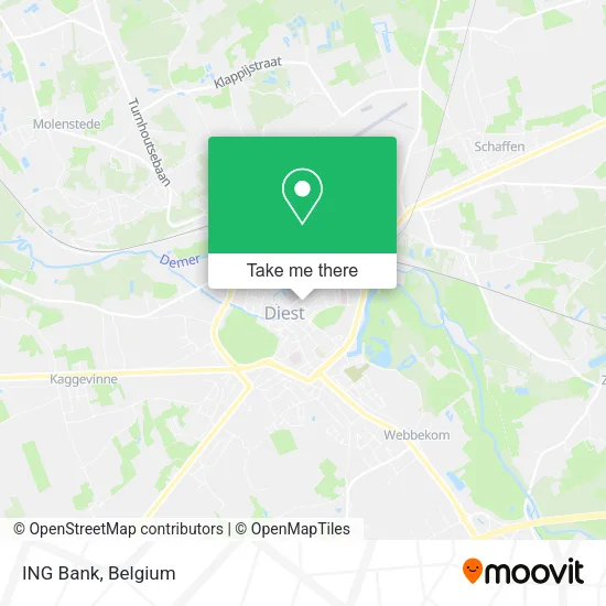 ING Bank map