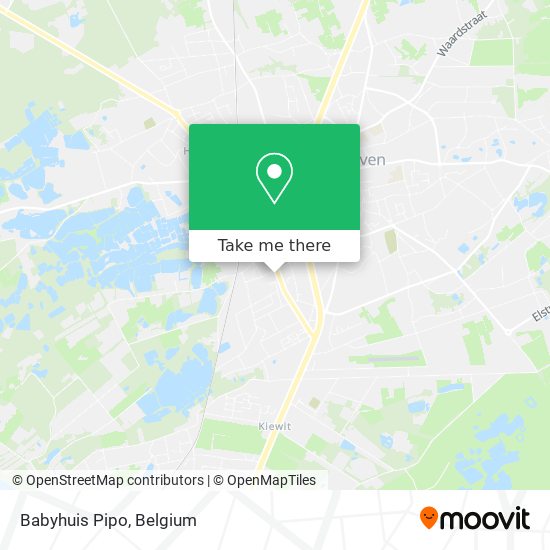 Babyhuis Pipo map