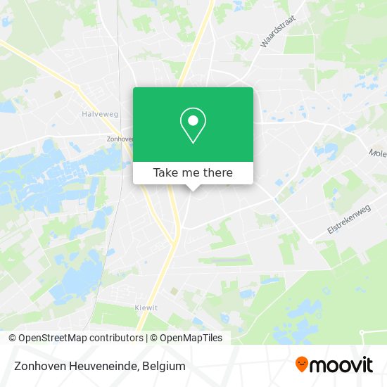 Zonhoven Heuveneinde plan