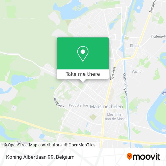 Koning Albertlaan 99 plan