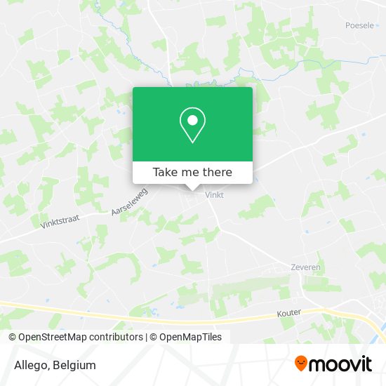 Allego map