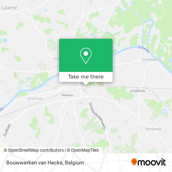 Bouwwerken van Hecke map